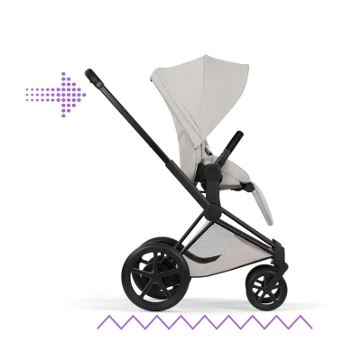 Cybex e-Priam Ultimate Accessory Bundle - Matt Black/City Grey — image 6