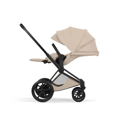 Cybex e-Priam Ultimate Accessory Bundle - Matt Black/Cozy Beige — image 8