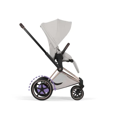 Cybex e-Priam Ultimate Accessory Bundle - Rose Gold/City Grey — image 9