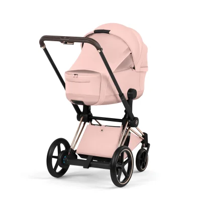 Cybex e-Priam Ultimate Bundle - Matt Black/Peach Pink — image 21