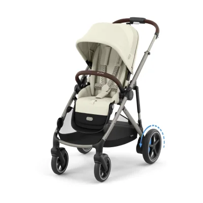 Cybex eGazelle S Pushchair - Seashell Beige/Taupe