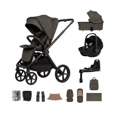 Cybex eGazelle S Twin 11 Piece Bundle with Cloud T Car Seat - Chocolate Brown — image 34