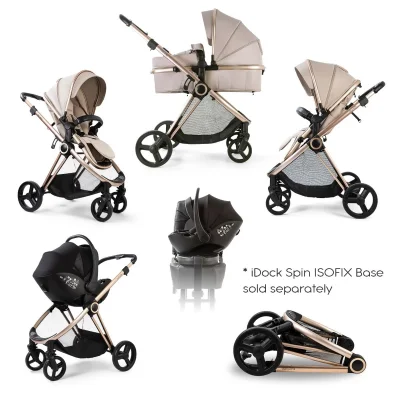 Cybex eGazelle S Twin 11 Piece Bundle with Cloud T Car Seat - Chocolate Brown — image 36