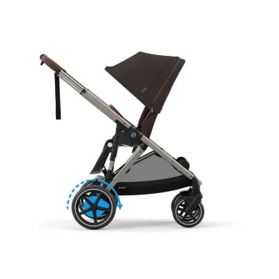Cybex eGazelle S Twin 11 Piece Bundle with Cloud T Car Seat - Chocolate Brown — image 7