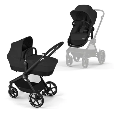 Cybex EOS Lux Pushchair- Moon Black - Moon Black