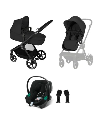 Cybex EOS Pushchair Bundle - Moon Black