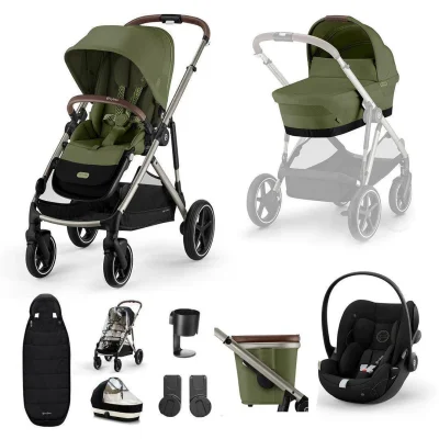Cybex Gazelle S Essential Bundle- Almond Beige