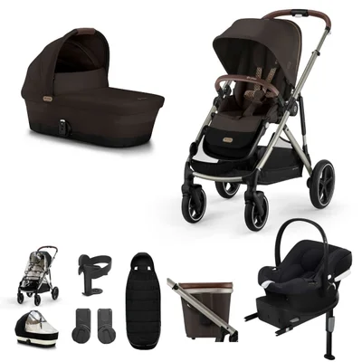 Cybex Gazelle S Comfort Travel System- Chocolate Brown