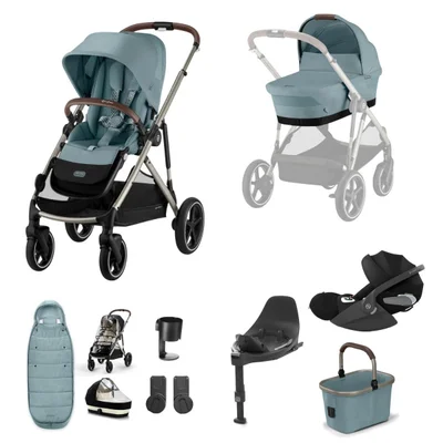 Cybex Gazelle S Luxury Bundle- Almond Beige