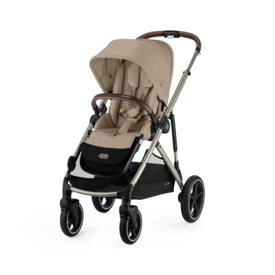 Cybex Gazelle S Twin 11 Piece Bundle with Cloud G Car Seat - Moon Black — image 9