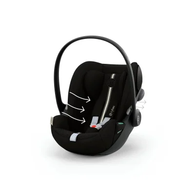 Cybex Gazelle S Twin 11 Piece Bundle with Cloud G Car Seat - Moon Black — image 22