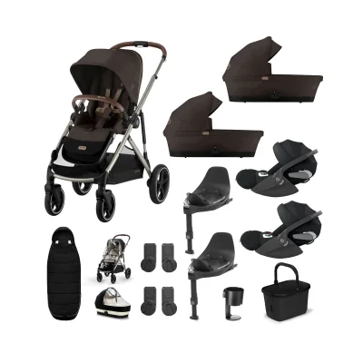 Cybex Gazelle S Twin 11 Piece Bundle with Cloud T Car Seat
