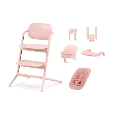 CYBEX LEMO 3-in-1 Highchair Set - Sand White - Pink