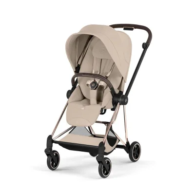 Cybex Mios Style Single Pushchair - Coconut Brown / Matt Black / Lux Carrycot