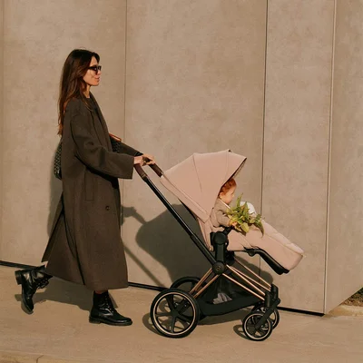 Cybex Priam Style Pushchair - Chrome Brown/Sepia Black — image 55