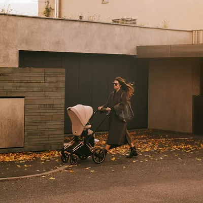 Cybex Priam Style Pushchair - Chrome Brown/Sepia Black — image 57