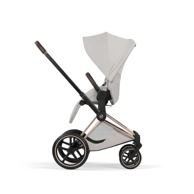 Cybex Priam Pushchair & Fold Cot Bundle - Rose Gold/City Grey — image 24