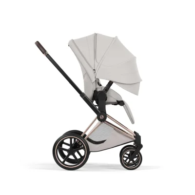 Cybex Priam Pushchair & Fold Cot Bundle - Rose Gold/City Grey — image 57