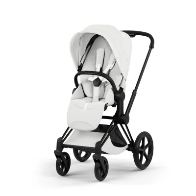 Cybex Priam Pushchair - Matt Black/Off White