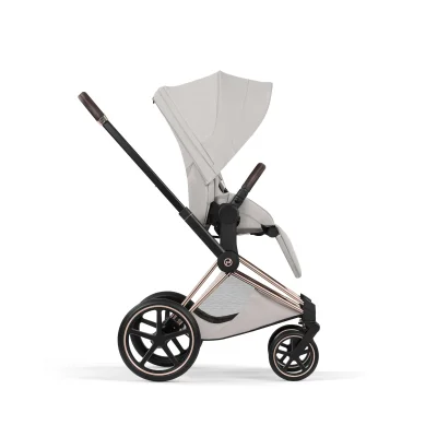 Cybex Priam Pushchair & Fold Cot Bundle - Rose Gold/City Grey — image 77