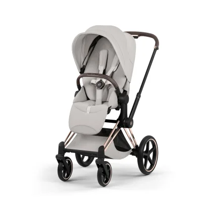 CCybex Priam Style Pushchair - Chrome Brown/City Grey