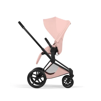 Cybex Priam Ultimate Birth & Beyond Bundle - Matt Black/Peach Pink — image 4
