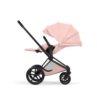 Cybex Priam Ultimate Birth & Beyond Bundle - Matt Black/Peach Pink — image 5