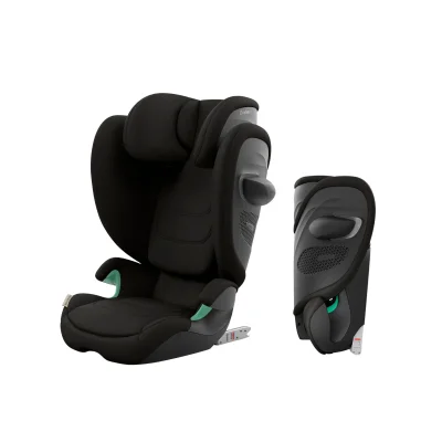 Cybex Solution G2 I-FIX Foldable Child Car Seat - Magic Black