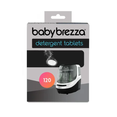 Baby Brezza Official Bottle Detergent Soap Tablets for Baby Brezza Bottle Washer Pro, Includes 120 Washing Tablets
