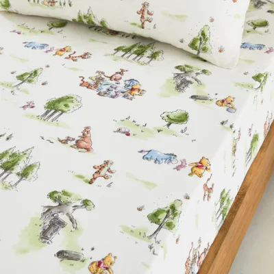 Disney Winnie The Pooh Fitted Bed Sheet