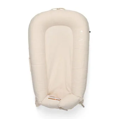 DockATot Deluxe+ Dock -Sand Chambray - Sand Chambray