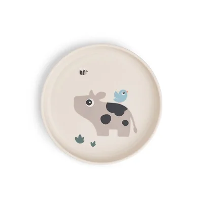 Done By Deer Foodie Plate - Tiny Farm Sand