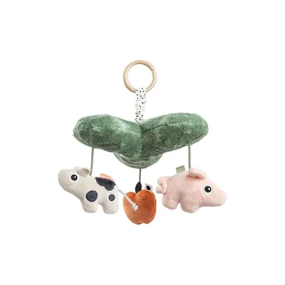 Done By Deer Musical Mobile - Tiny Farm Colour Mix