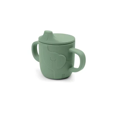 Done by Deer Peekaboo Spout Cup - Elphee - Powder - Green / Default Title