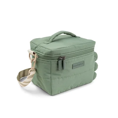 Done by Deer Quilted Insulated Bag - Croco Green