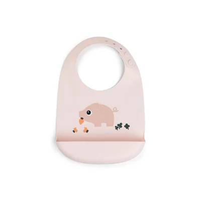 Done by Deer Silicone Bib 2-pack - Green - Croco