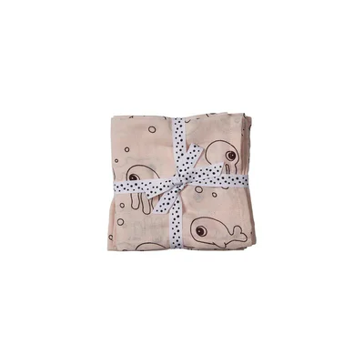 Done by Deer Swaddles - Sea Friends - Powder - 2 Pack - Powder