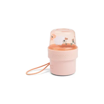 Done By Deer To Go 2-way Snack Container - Tiny Farm Powder