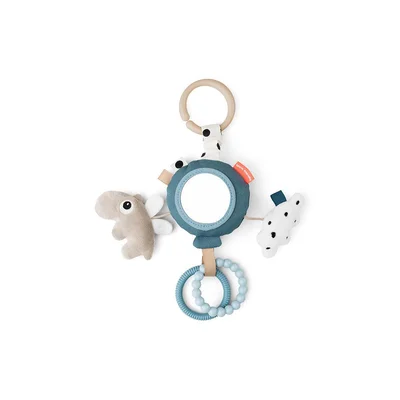 Done by Deer To Go Activity Mirror - Blue - Happy Clouds - Blue - Blue