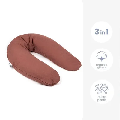 Doomoo Comfy Big Maternity Pillow - Brick
