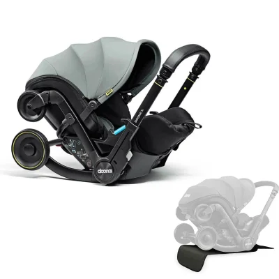Doona X Recline Car Seat & Stroller - Dusty Sage Inc FREE Seat Protector Worth £29.95!