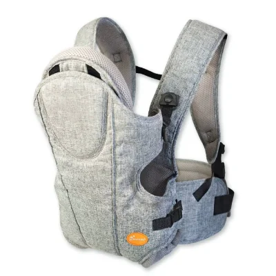 Dreambaby Oxford 3 in 1 Baby Carrier-Grey Denim (2021)