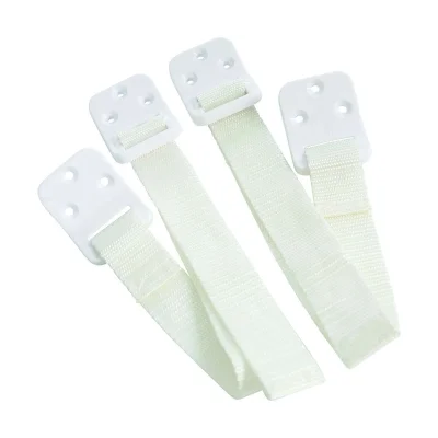 Dreambaby Pack of 2 Furniture Wall Straps - White