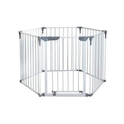 Dreambaby Royale Converta Metal 3-IN-1 Playpen Barrier-White - Default