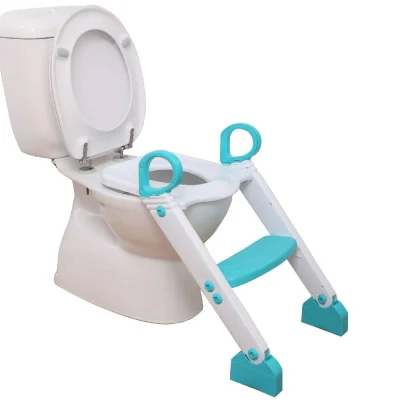 Dreambaby Step-up Toilet Trainer - Aqua / White