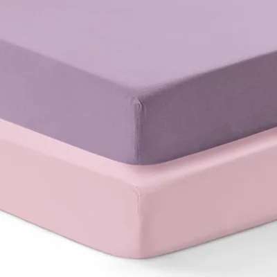 Dreamology Cotton Cot Sheets,100% Cotton Jersey sheet, Soft and Breathable fitted sheet, Girls, Boys,Baby Mattress Sheet,Crib sheets,Cot sheets 120x60 fitted | Green, Flowers