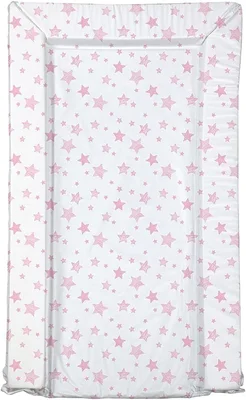 East Coast Nursery Essential Star Changing Mat - Pink / 72x41 cm (Pack of 1)