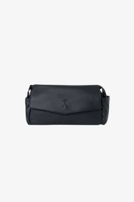 Gigil - Ebba - Buggy Organiser - Black - Pram Bag - Coffee Brown