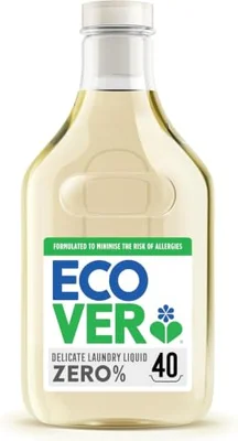 Ecover Zero Non-Bio Laundry Liquid, Sensitive Skin, 40 Washes, 1.43L - Clear / 1.43 l (Pack of 1)