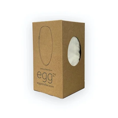 Egg 2 Pack Carrycot Fitted Sheets